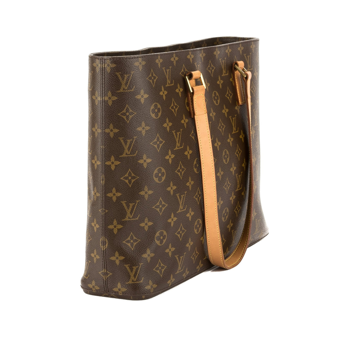 L*V Monogram Canvas Luco Tote Bag (Pre Owned)