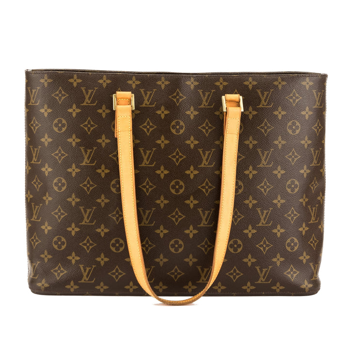 L*V Monogram Canvas Luco Tote Bag (Pre Owned)