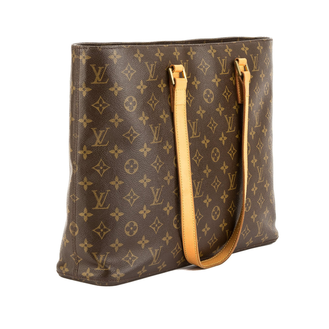 L*V Monogram Canvas Luco Tote Bag (Pre Owned)