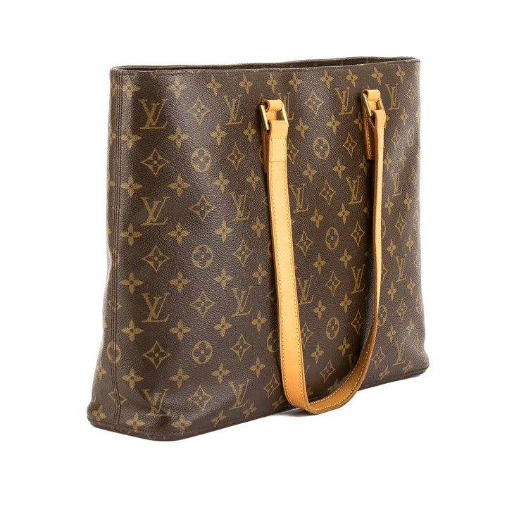 L*V Monogram Canvas Luco Tote Bag (Pre Owned)