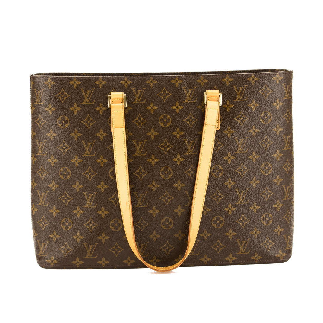 L*V Monogram Canvas Luco Tote Bag (Pre Owned)