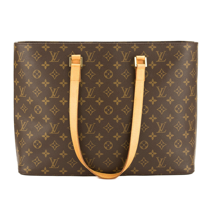 L*V Monogram Canvas Luco Tote Bag (Pre Owned)