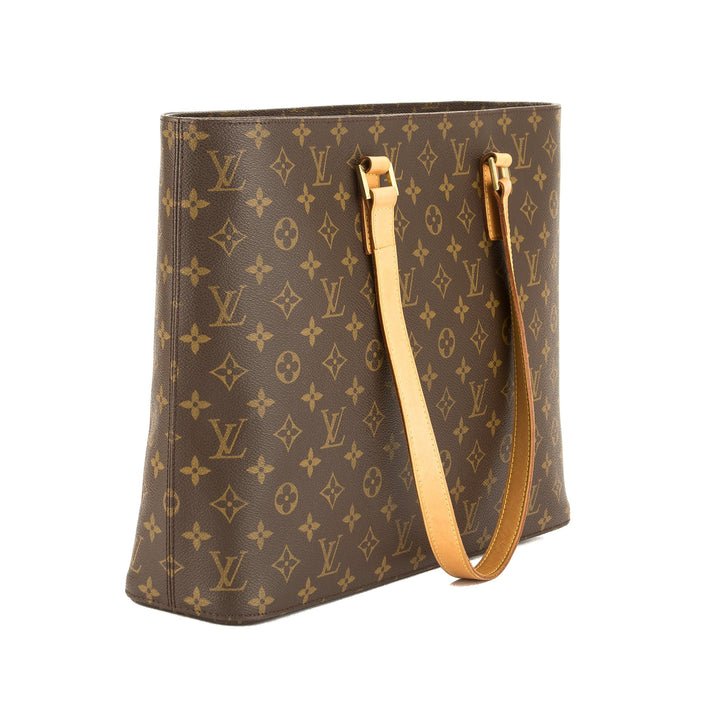 L*V Monogram Canvas Luco Tote Bag (Pre Owned)