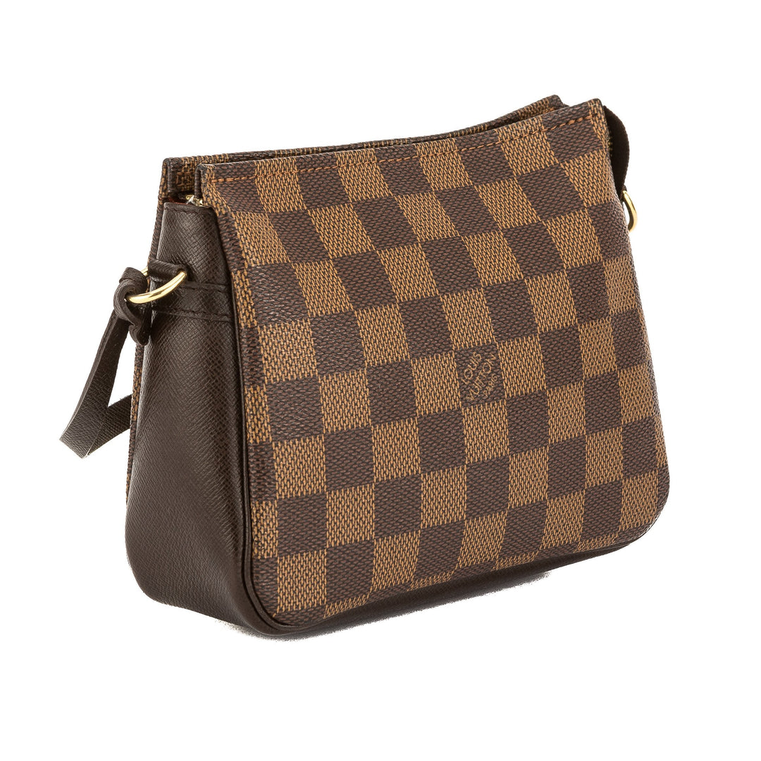 L*V Damier Ebene Canvas Trousse Cosmetic Tote Bag (Pre Owned)