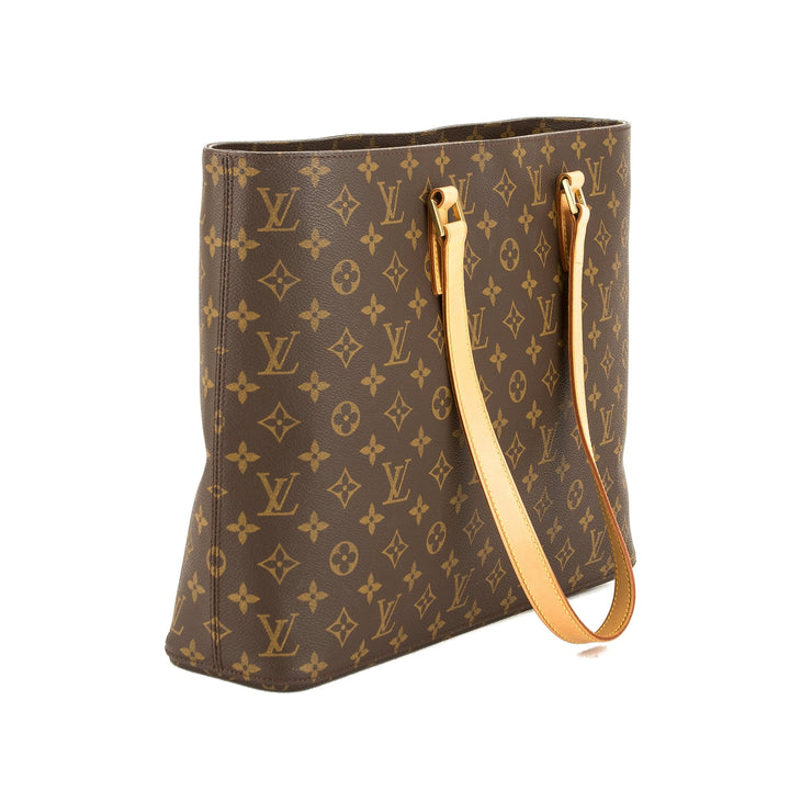 L*V Monogram Canvas Luco Tote Bag (Pre Owned)
