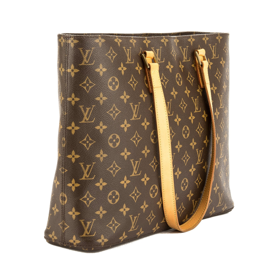 L*V Monogram Canvas Luco Tote Bag (Pre Owned)