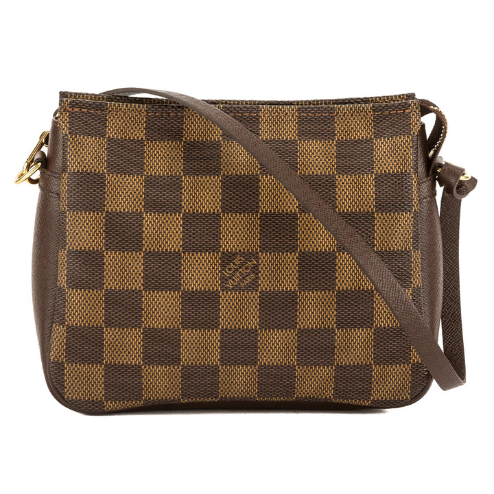 L*V Damier Ebene Canvas Trousse Cosmetic Tote Bag (Pre Owned)