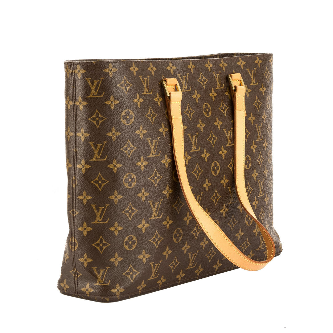 L*V Monogram Canvas Luco Tote Bag (Pre Owned)