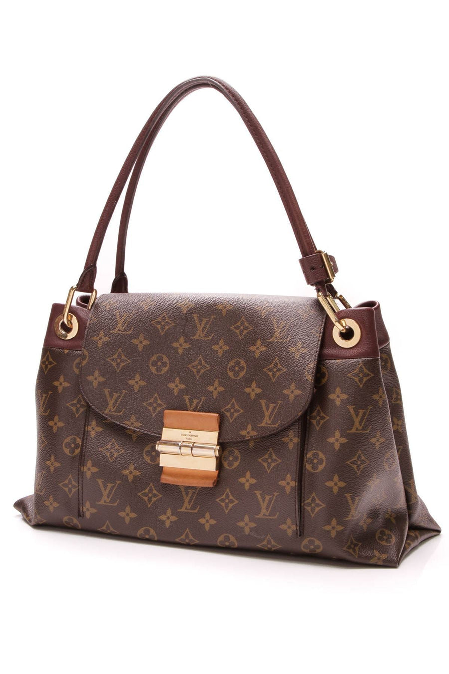Olympe Bag - Monogram/Bordeaux