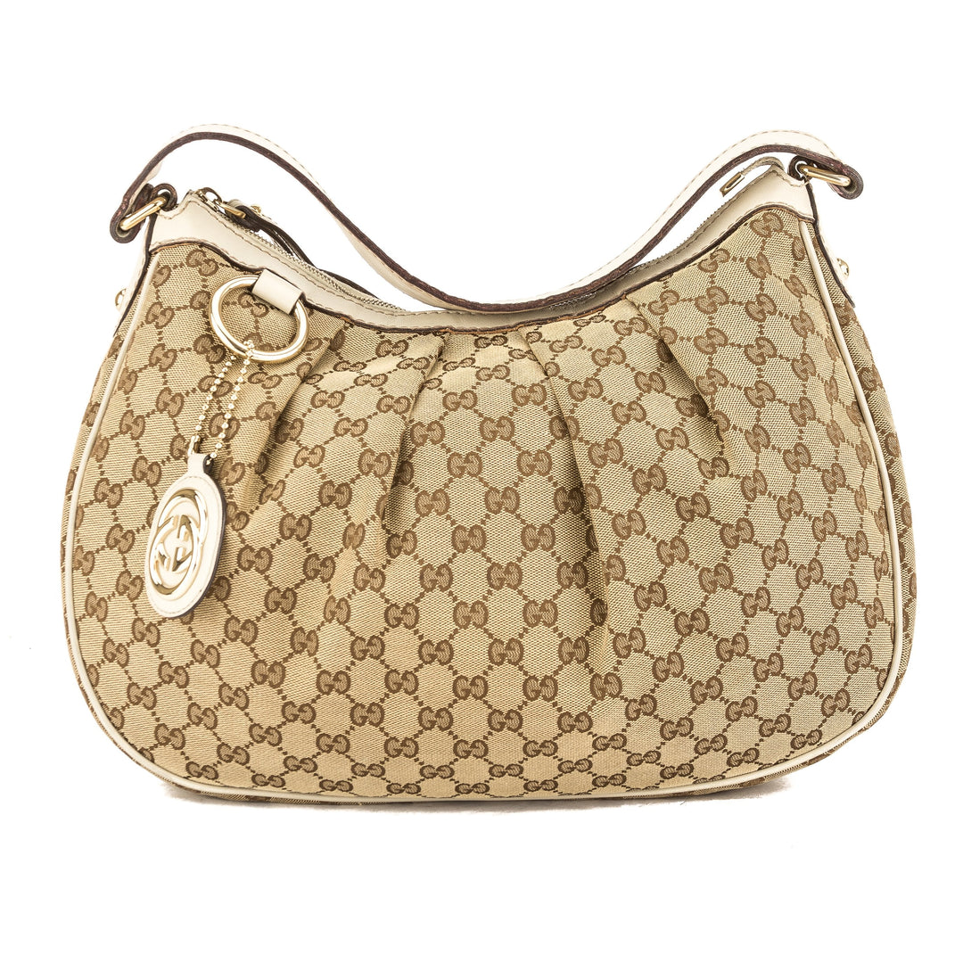 G*G GG Monogram Canvas Large Sukey Tote (Pre Owned)