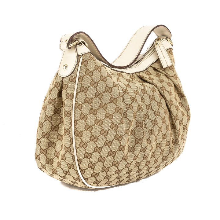G*G GG Monogram Canvas Large Sukey Tote (Pre Owned)