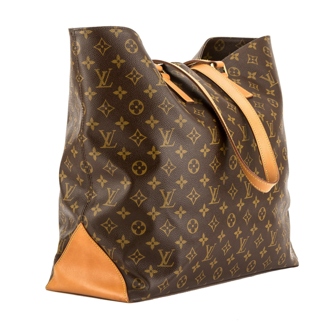 L*V Monogram Canvas Cabas Alto Tote Bag (Pre Owned)