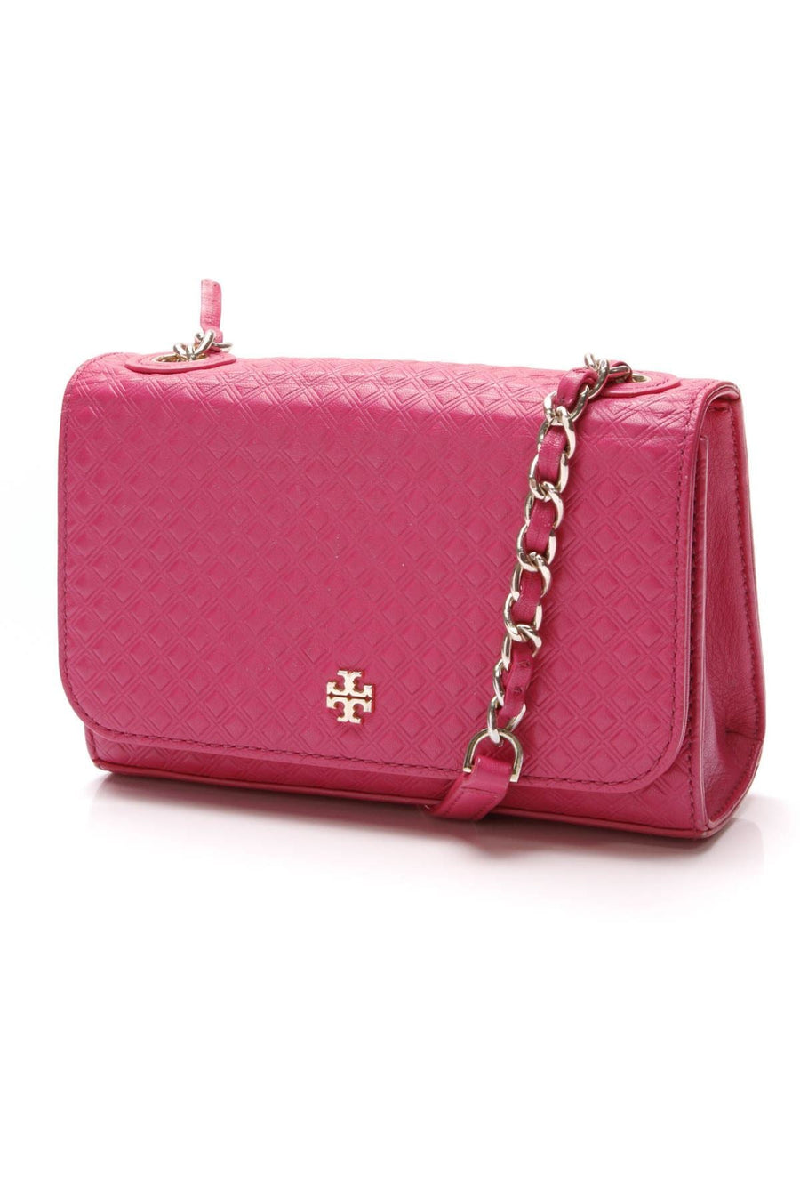 Marion Shrunken Crossbody Bag - Goji Pink