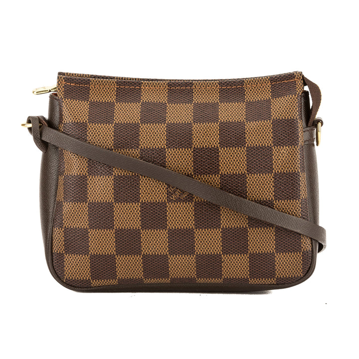 L*V Damier Ebene Canvas Trousse Cosmetic Tote Bag (Pre Owned)