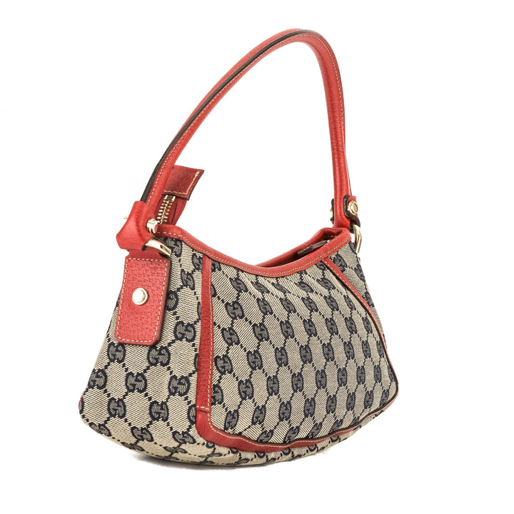 G*G GG  Monogram Canvas D-Ring Tote (Pre Owned)