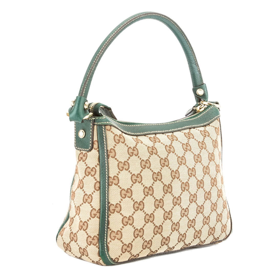 G*G Green Leather GG Monogram Tote (3814007)