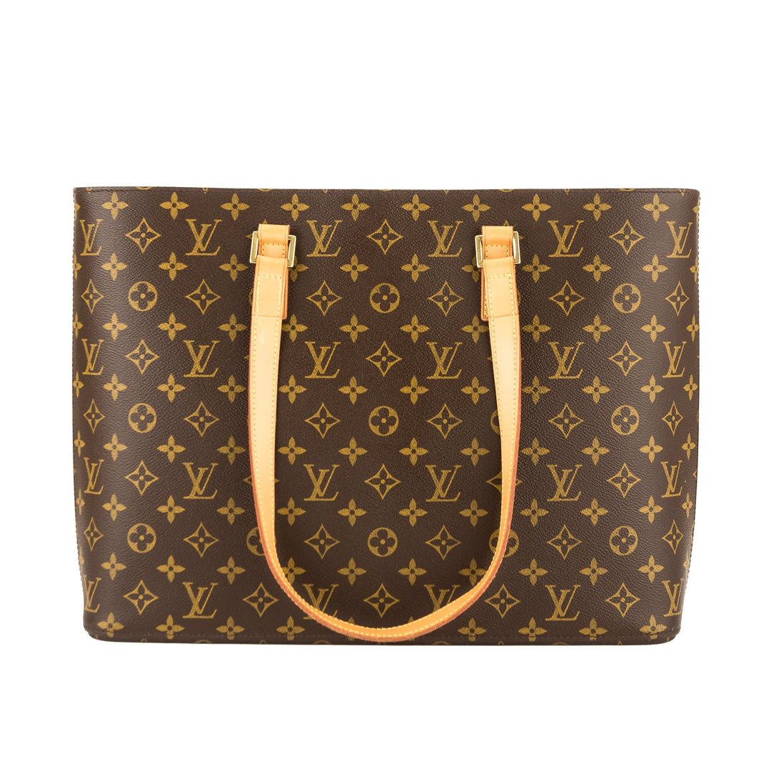 L*V Monogram Canvas Luco Tote Bag (Pre Owned)