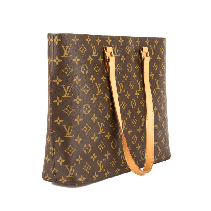 L*V Monogram Canvas Luco Tote Bag (Pre Owned)