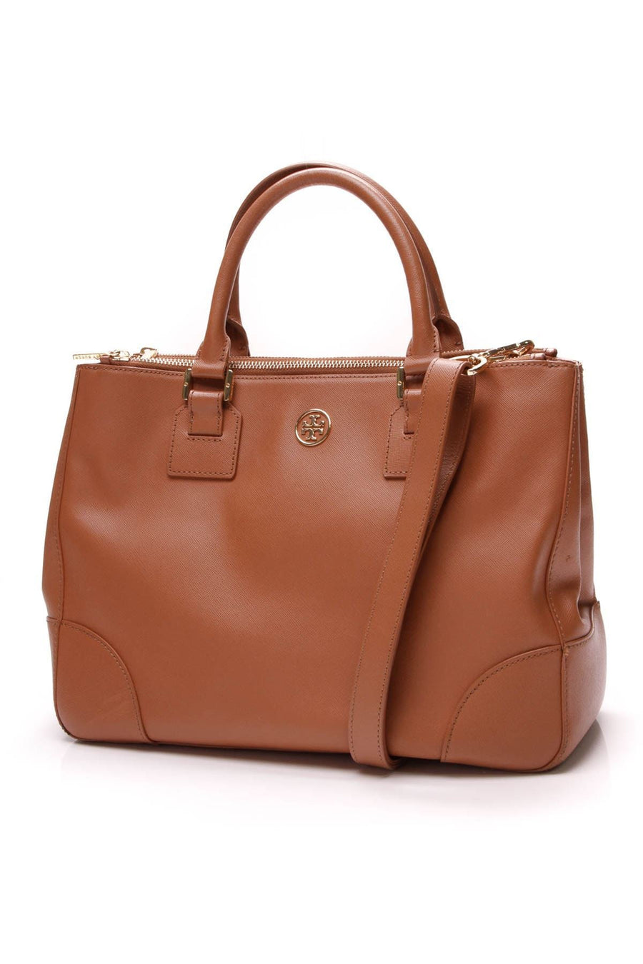 Robinson Double Zip Tote Bag - Luggage