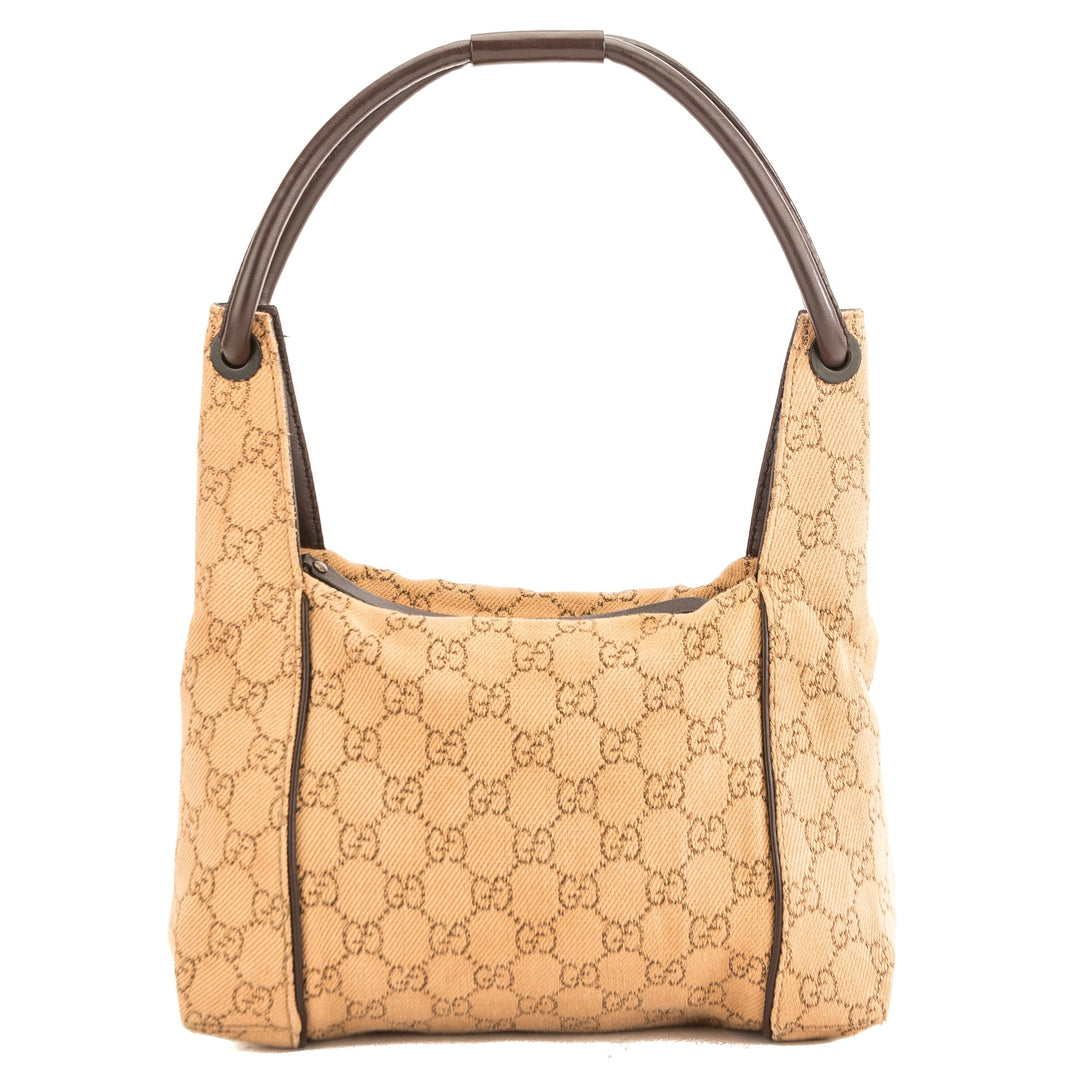 G*G Brown GG Tan Monogram Tote (3863007)