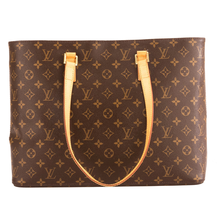 L*V Monogram Canvas Luco Tote Bag (Pre Owned)
