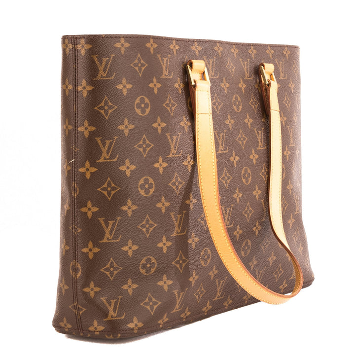 L*V Monogram Canvas Luco Tote Bag (Pre Owned)