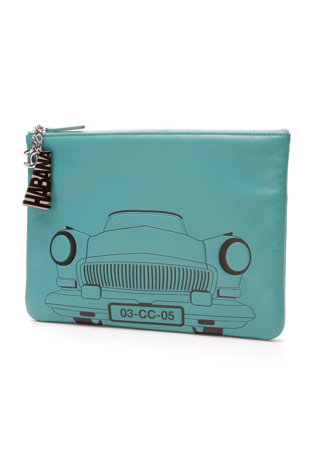 Cuba Car Pouch - Turquoise