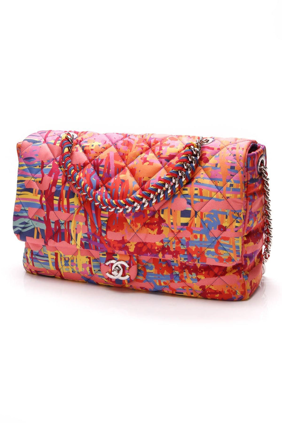 Patchwork Flap Bag - Multicolor