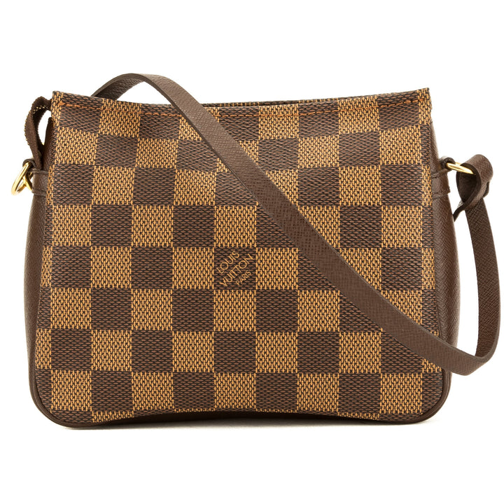 L*V Damier Ebene Trousse Cosmetic Tote (3889025)