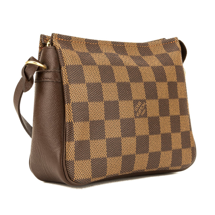 L*V Damier Ebene Trousse Cosmetic Tote (3889025)