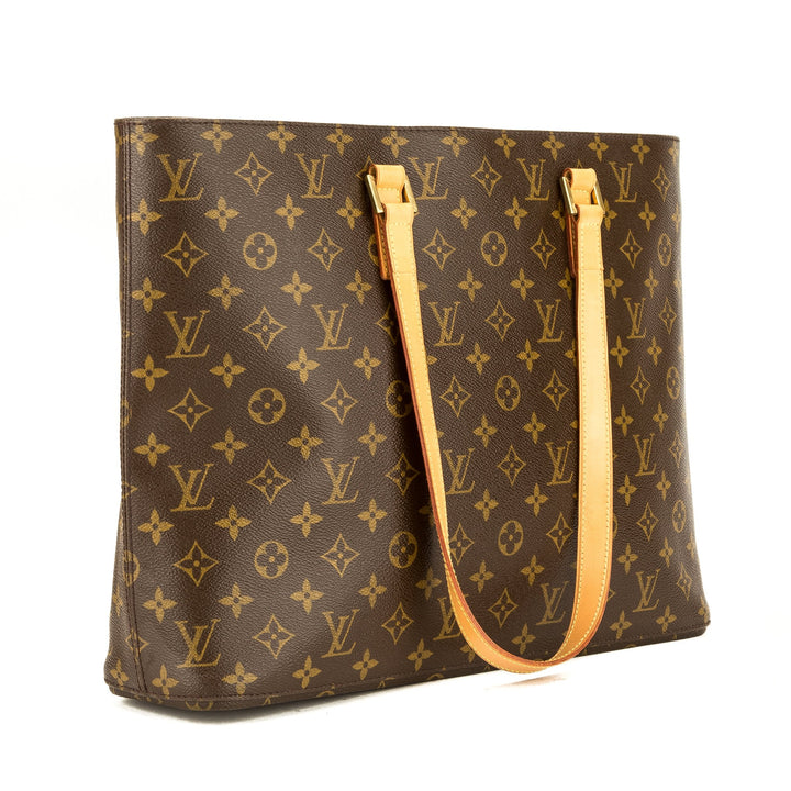 L*V Monogram Canvas Luco Tote Bag (Pre Owned)