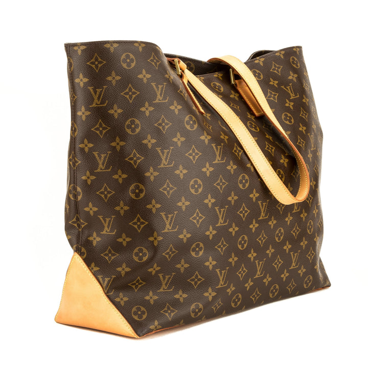 L*V Monogram Canvas Cabas Alto Tote Bag (Pre Owned)