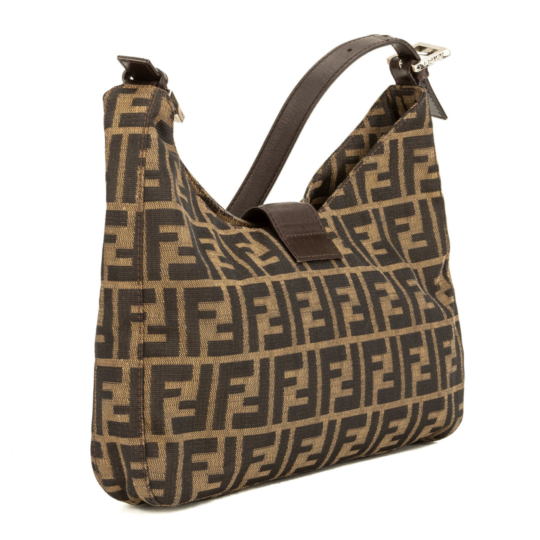 Fendi Brown Leather Zucca Tote (3897002)