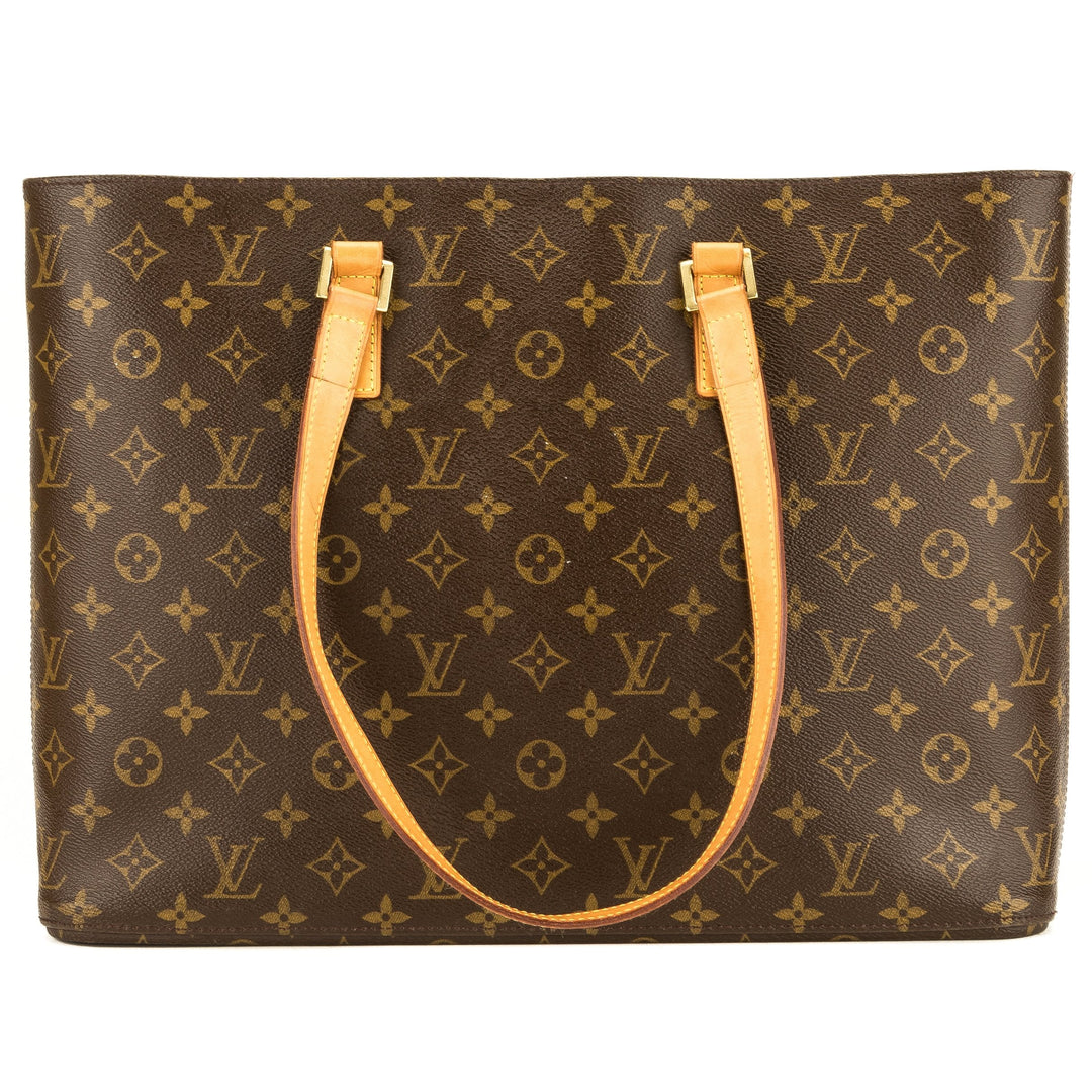 L*V Monogram Canvas Luco Tote Bag (Pre Owned)