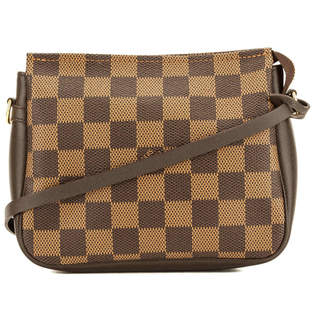 L*V Damier Ebene Trousse Cosmetic Tote (3911011)