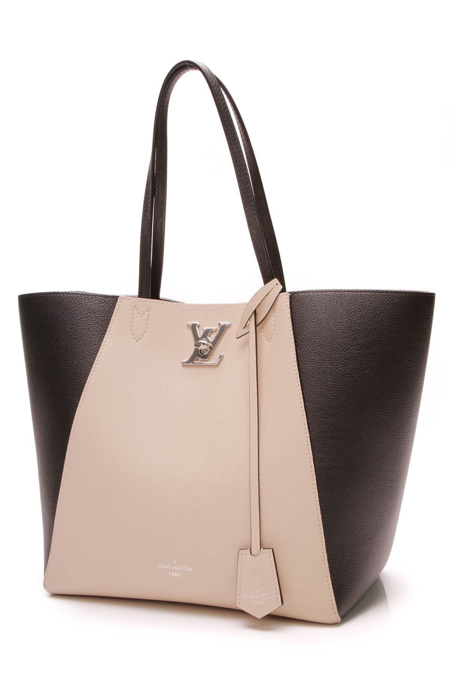 Lockme Cabas Bag - Vanille Noir