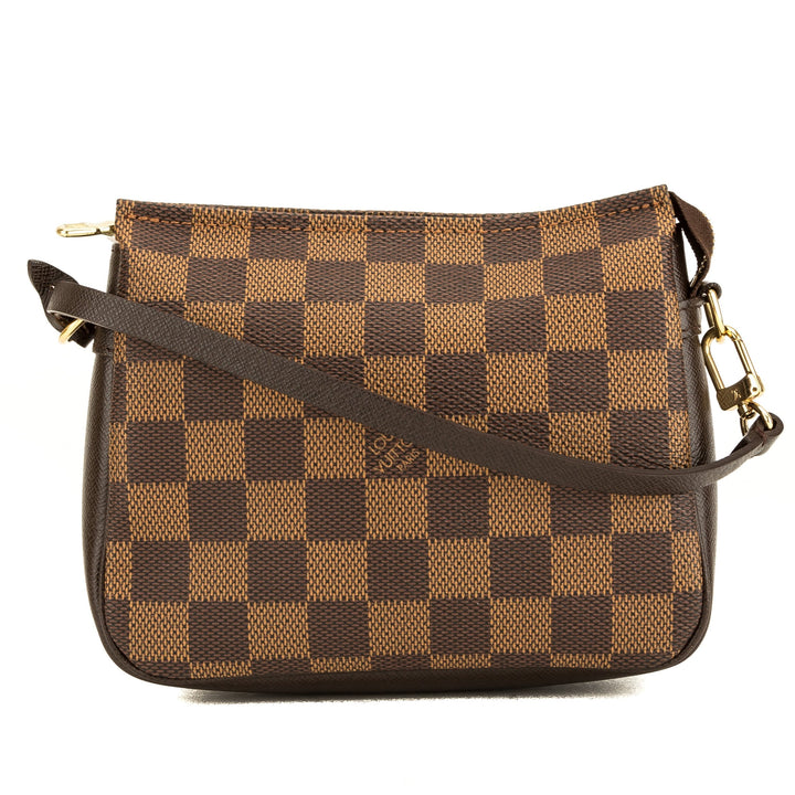 L*V Damier Ebene Trousse Cosmetic Tote (3938012)