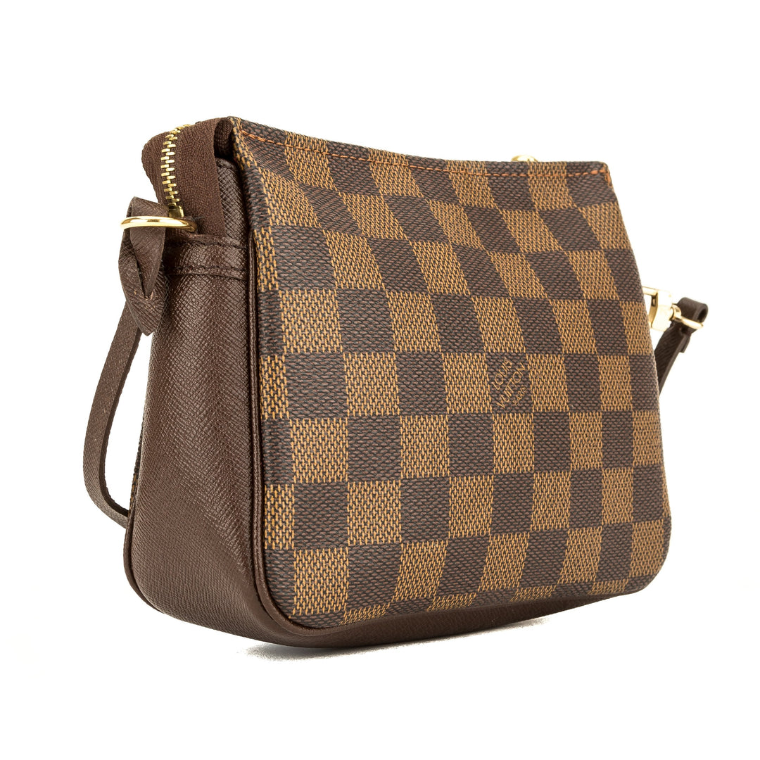 L*V Damier Ebene Trousse Cosmetic Tote (3942002)