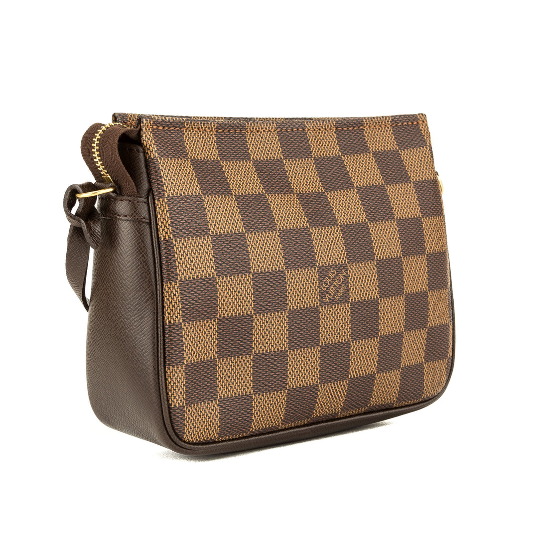 L*V Damier Ebene Trousse Cosmetic Tote (3942003)