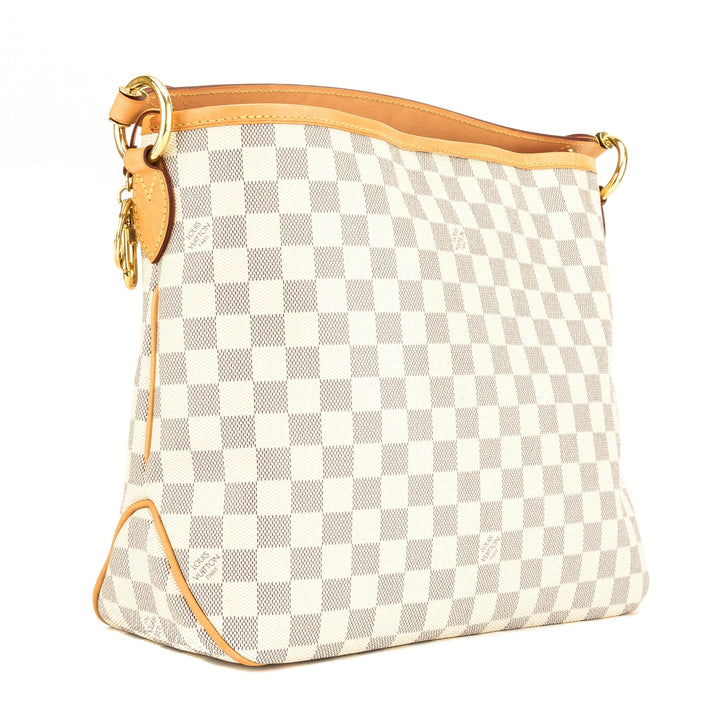 L*V Rose Pop Damier Azur Delightful PM (3942011)
