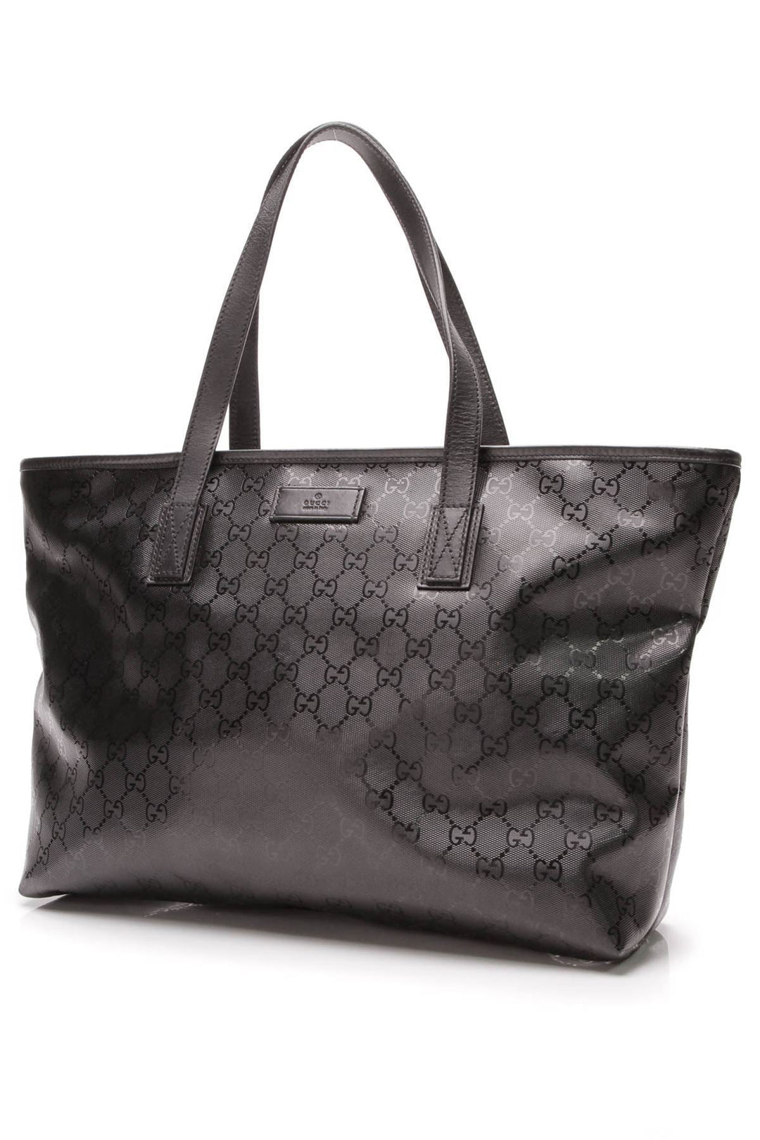GG Imprime Medium Tote Bag - Black