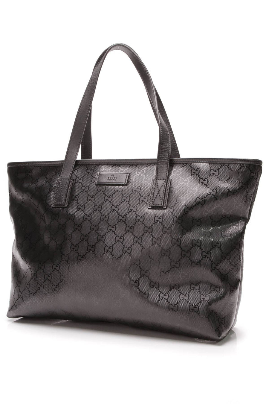 GG Imprime Medium Tote Bag - Black
