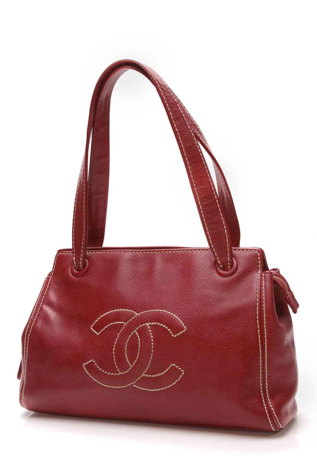 CC Tote Bag - Red Caviar