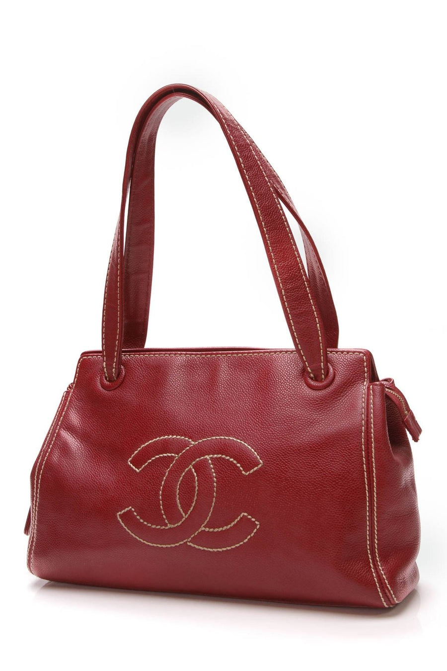 CC Tote Bag - Red Caviar