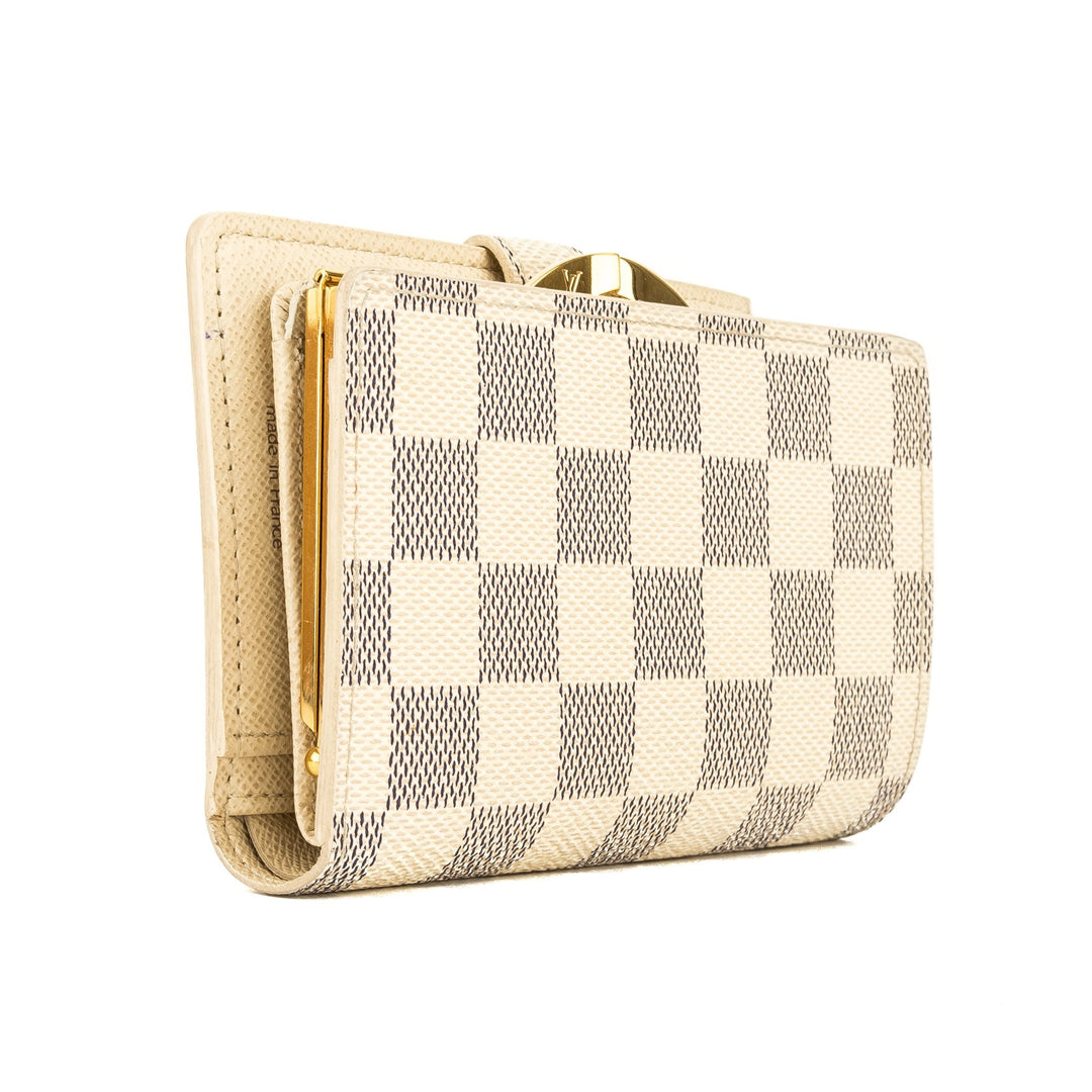 L*V Damier Azur Porte-Monnaie Viennois Wallet (3963003)