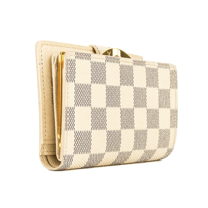 L*V Damier Azur Porte-Monnaie Viennois Wallet (3963003)