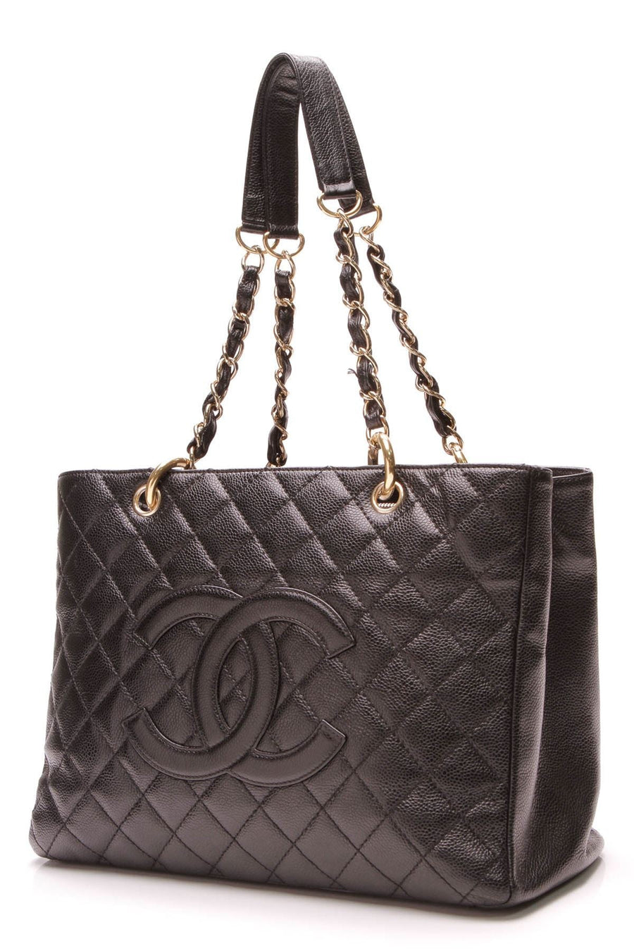 GST Grand Shopping Tote - Black Caviar