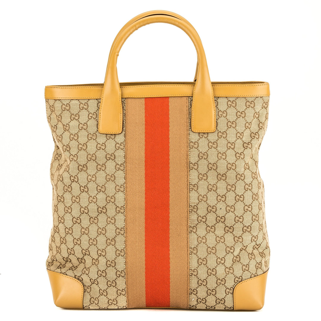 G*G GG Monogram Large Web Tote (3970011)