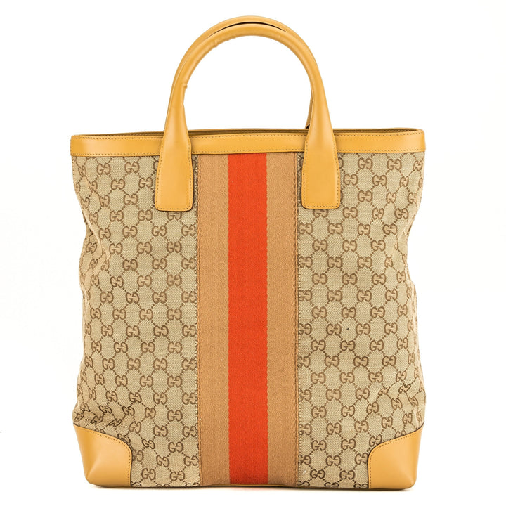 G*G GG Monogram Large Web Tote (3970011)