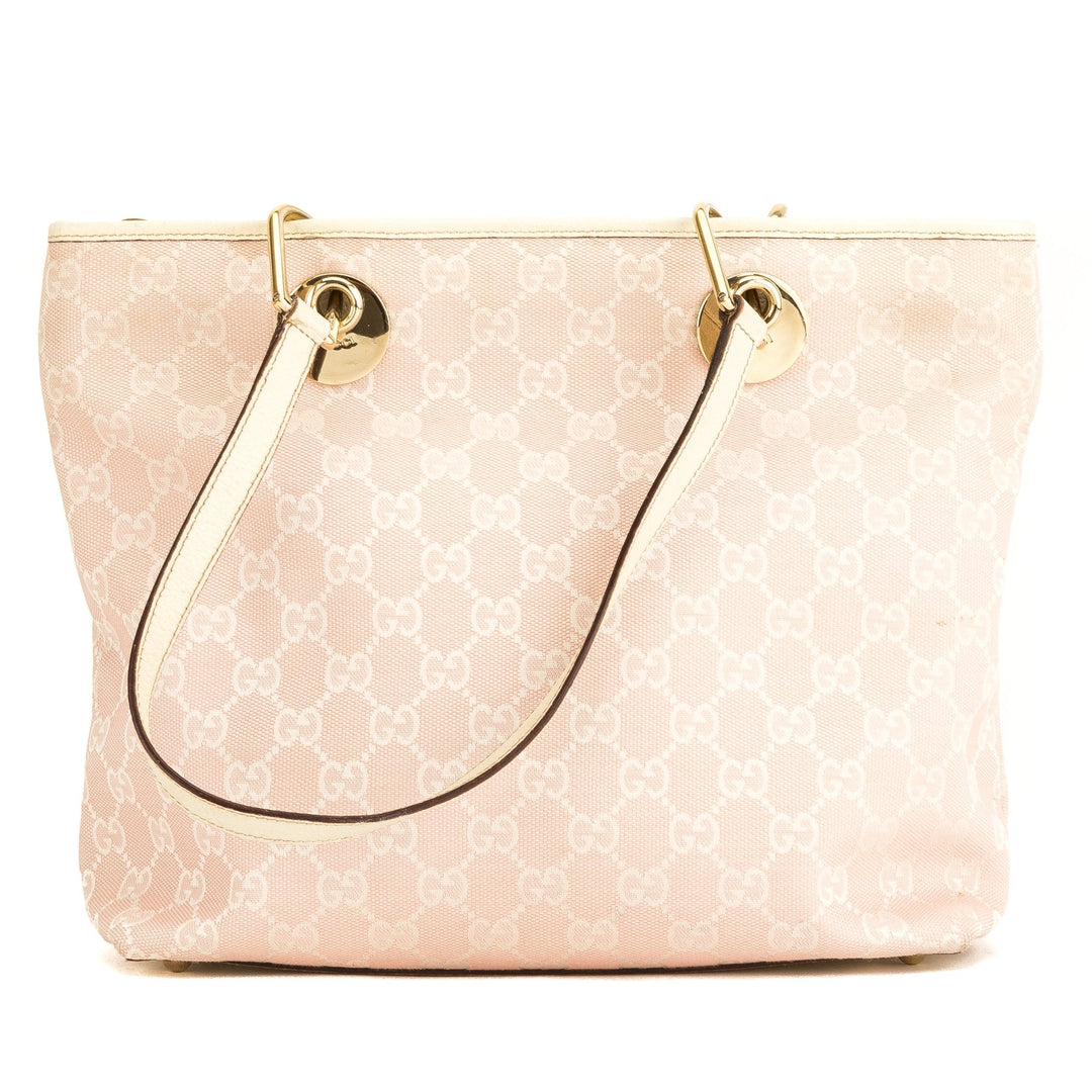 G*G Pink GG Monogram Small Eclipse Tote (3970020)